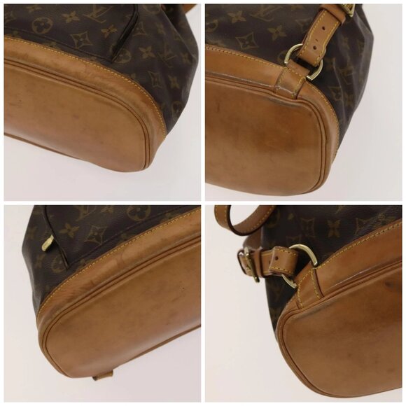 LOUIS VUITTON Monogram Montsouris MM Backpack M51136 LV Auth 117152 main image 11